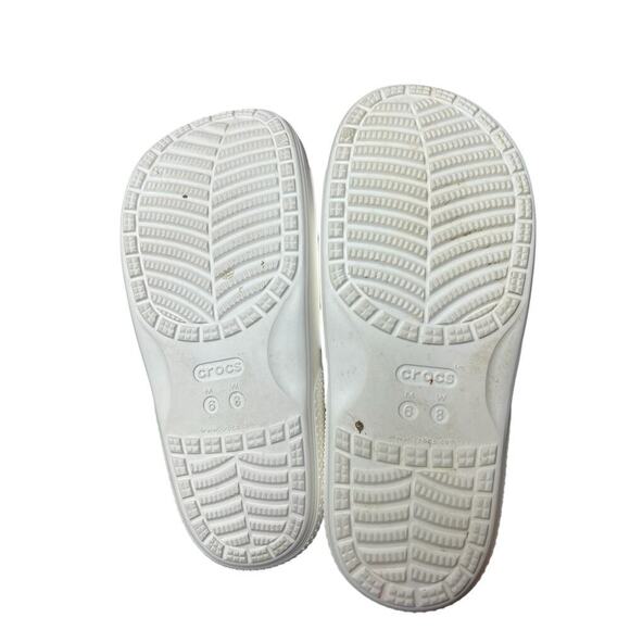 Crocs Unisex Classic Slide Open Toe Sandals Tie-Dye Size M6 W8 - Picture 9 of 11